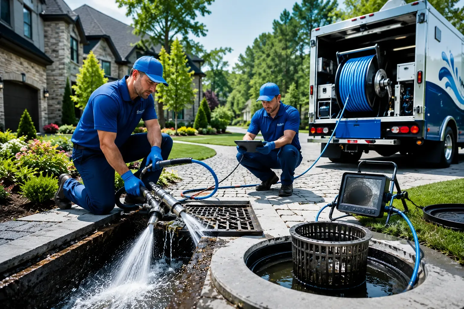 Local outdoor drain cleaning professionals in Coto Laurel, PR